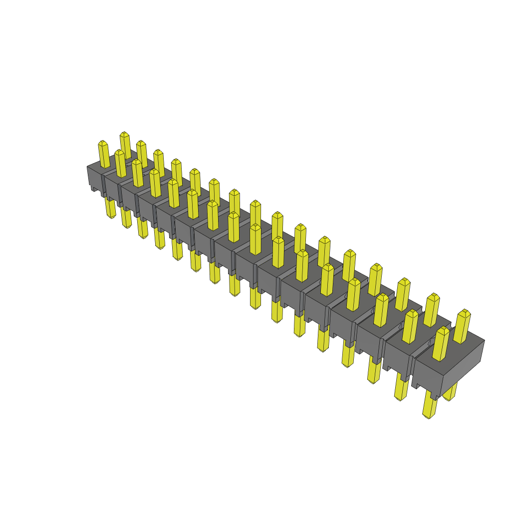 All Parts Connectors rugged connector TSW-116-05-F-D by Samtec