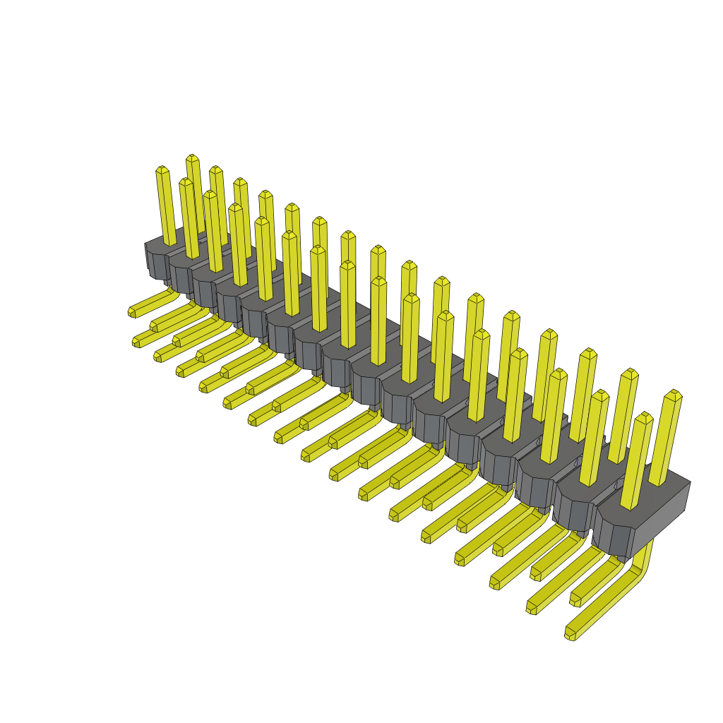 TSW-116-08-SS-D-RA by Samtec