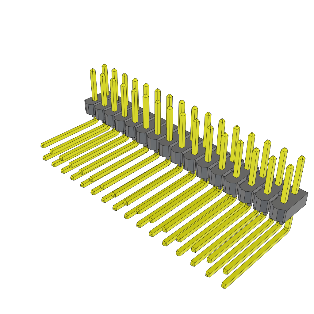 TSW-116-10-L-D-RA by Samtec