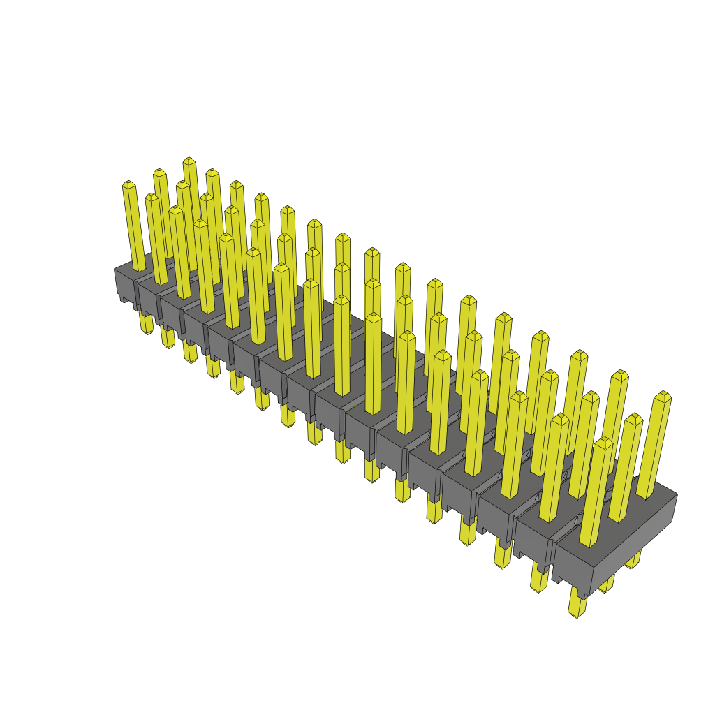 All Parts Connectors rugged connector TSW-116-24-S-T by Samtec
