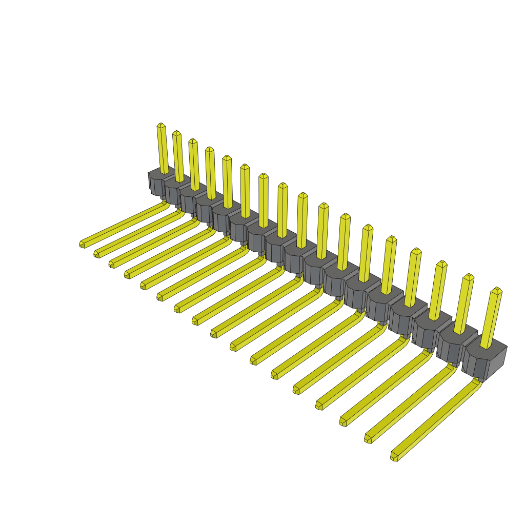 TSW-117-10-T-S-RA by Samtec