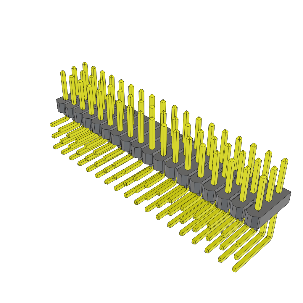 TSW-118-08-F-T-RA by Samtec