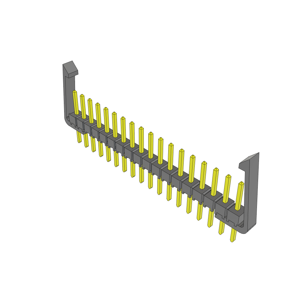 All Parts Connectors rugged connector TSW-118-08-T-S-LC by Samtec
