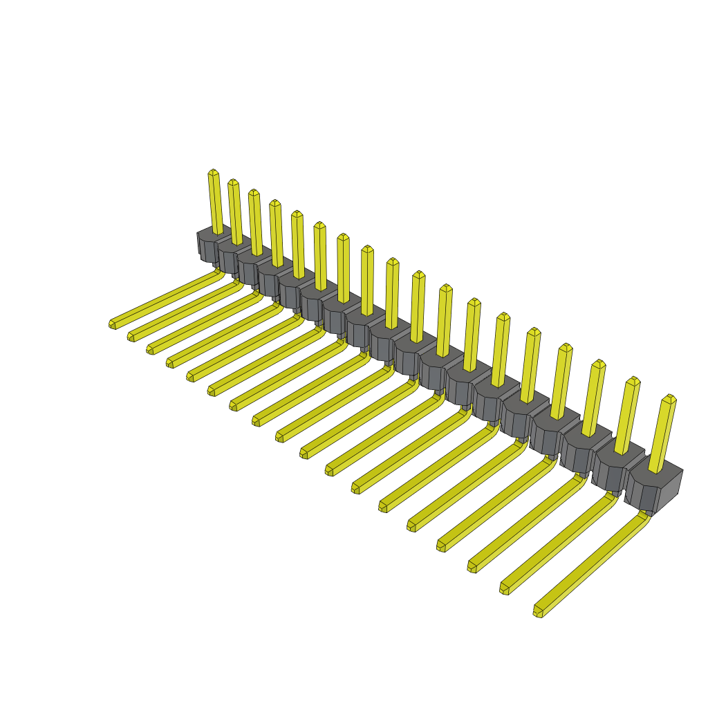 TSW-118-10-F-S-RA by Samtec