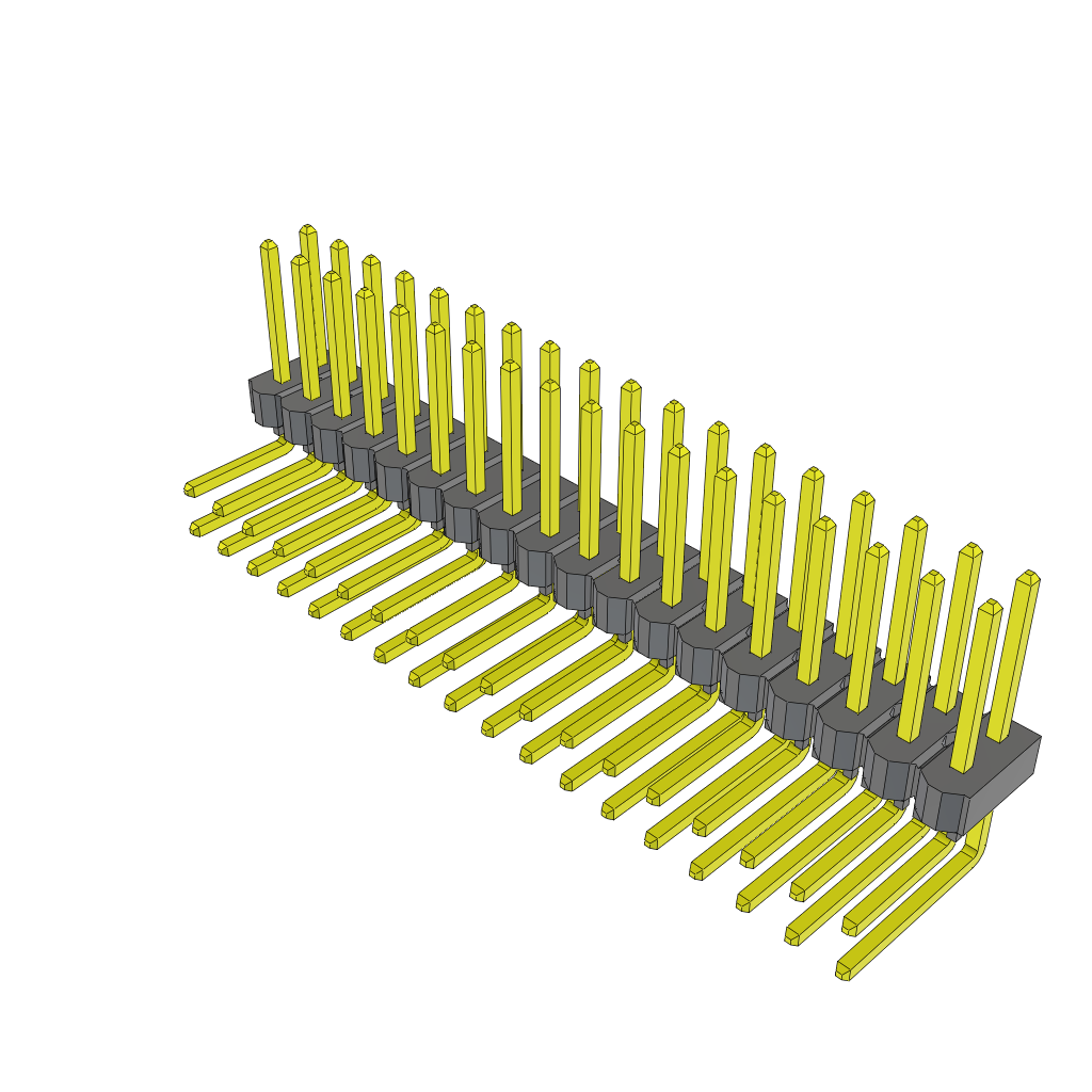 TSW-118-16-F-D-RA by Samtec