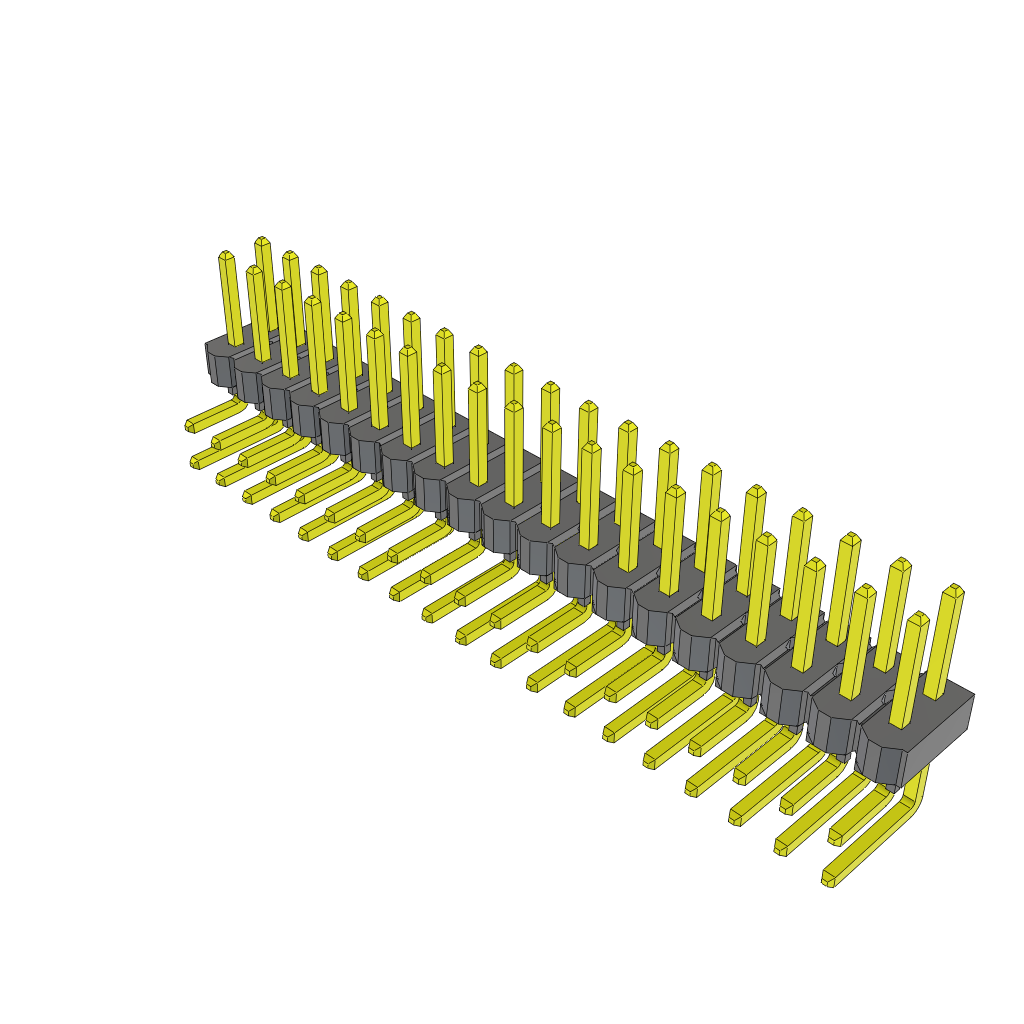 TSW-119-08-S-D-RA by Samtec