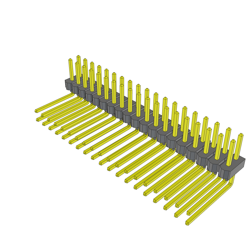 TSW-119-10-T-D-RA by Samtec