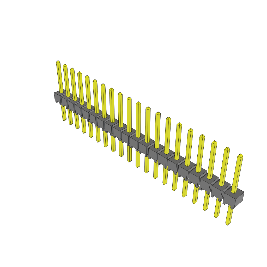 All Parts Connectors rugged connector TSW-120-25-L-S by Samtec