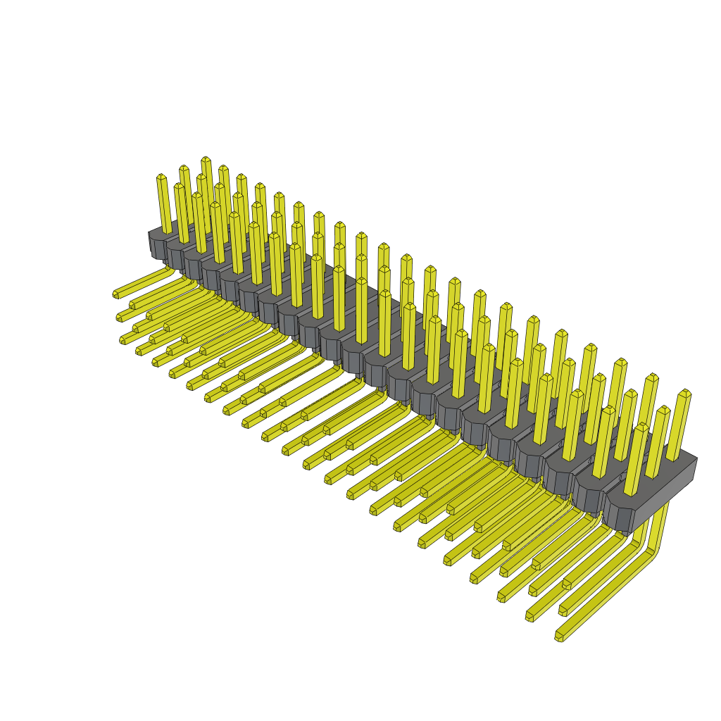 TSW-121-22-G-T-RA by Samtec