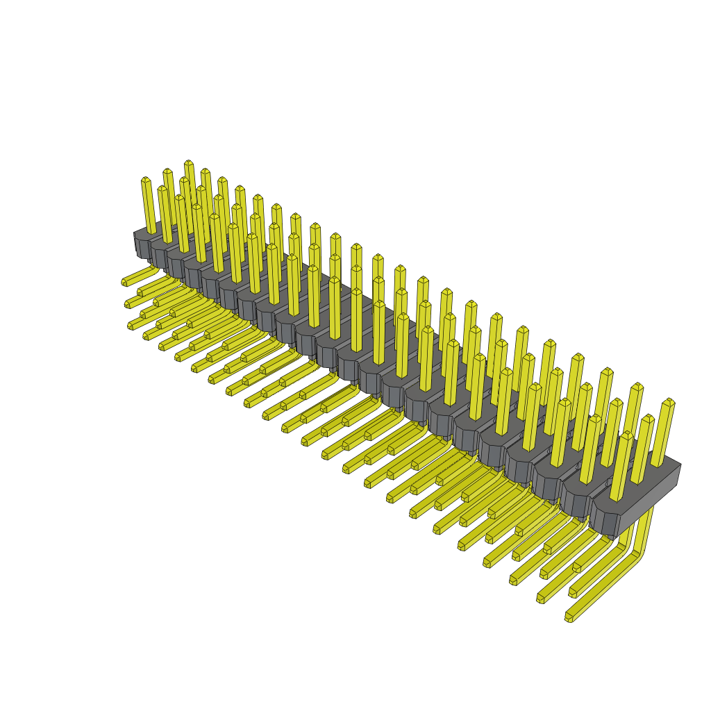 TSW-122-08-L-T-RA by Samtec