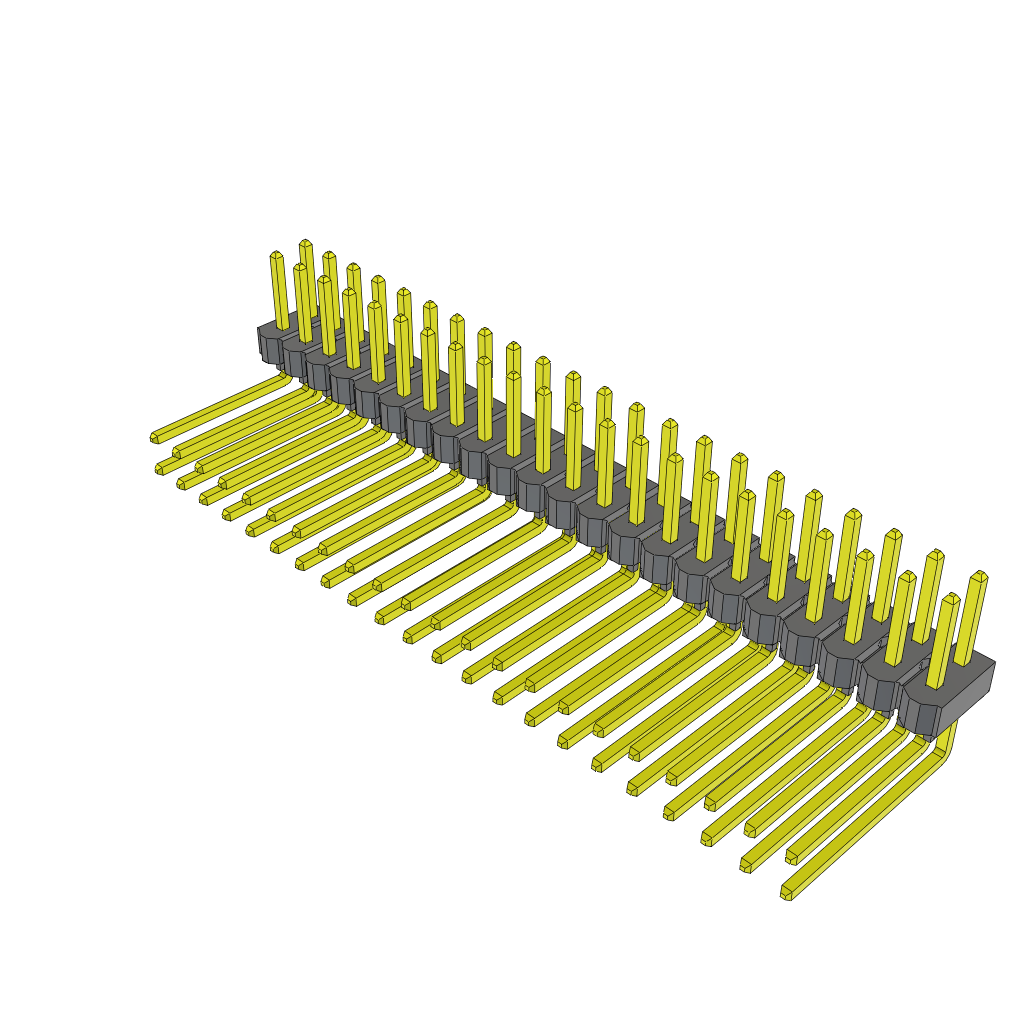 TSW-122-10-F-D-RA by Samtec