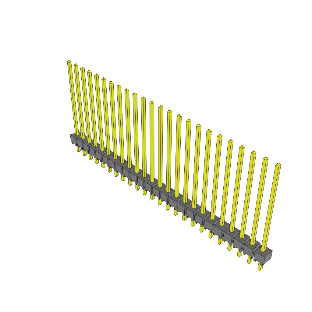 All Parts Connectors rugged connector TSW-124-19-G-S by Samtec