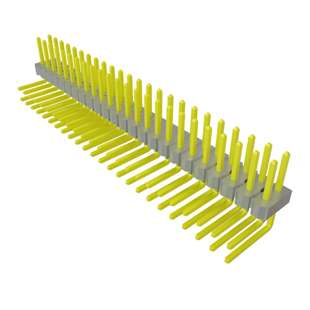 All Parts Connectors rugged connector TSW-124-22-L-D-RA by Samtec