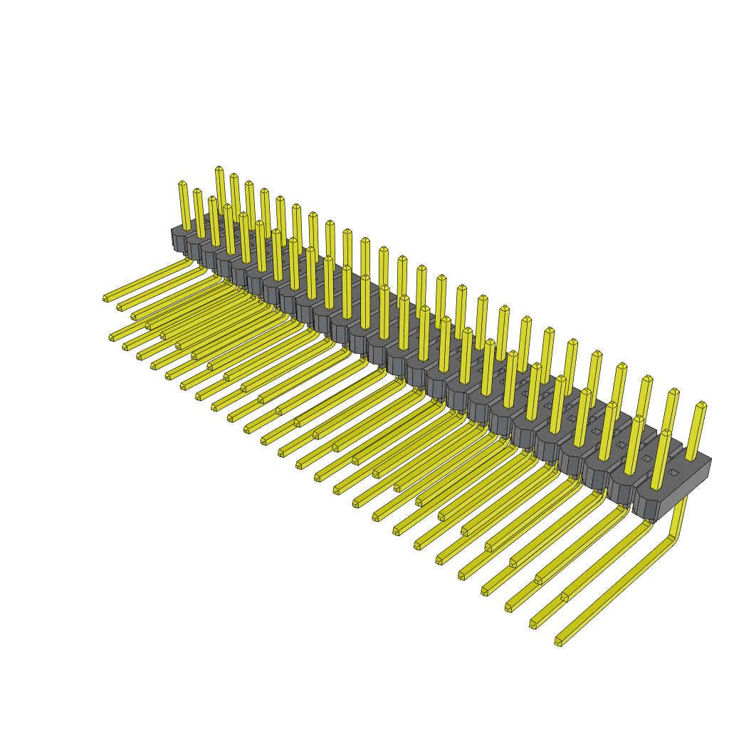 TSW-125-10-F-Q-RA by Samtec