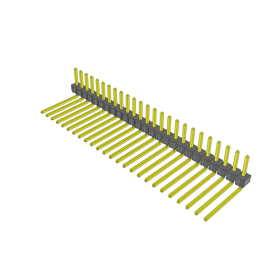 TSW-125-11-T-S-RA by Samtec