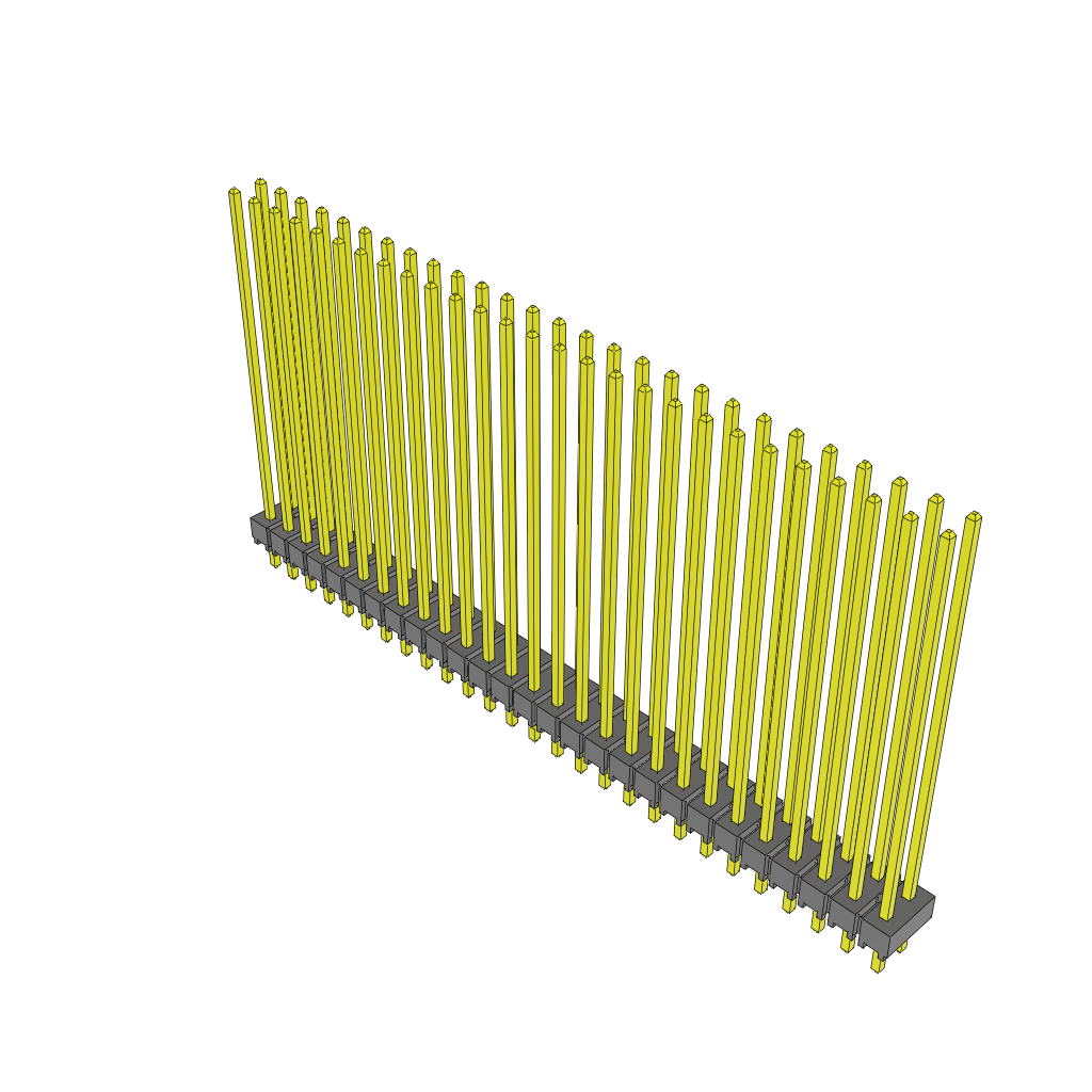 TSW-127-21-T-D-LL by Samtec