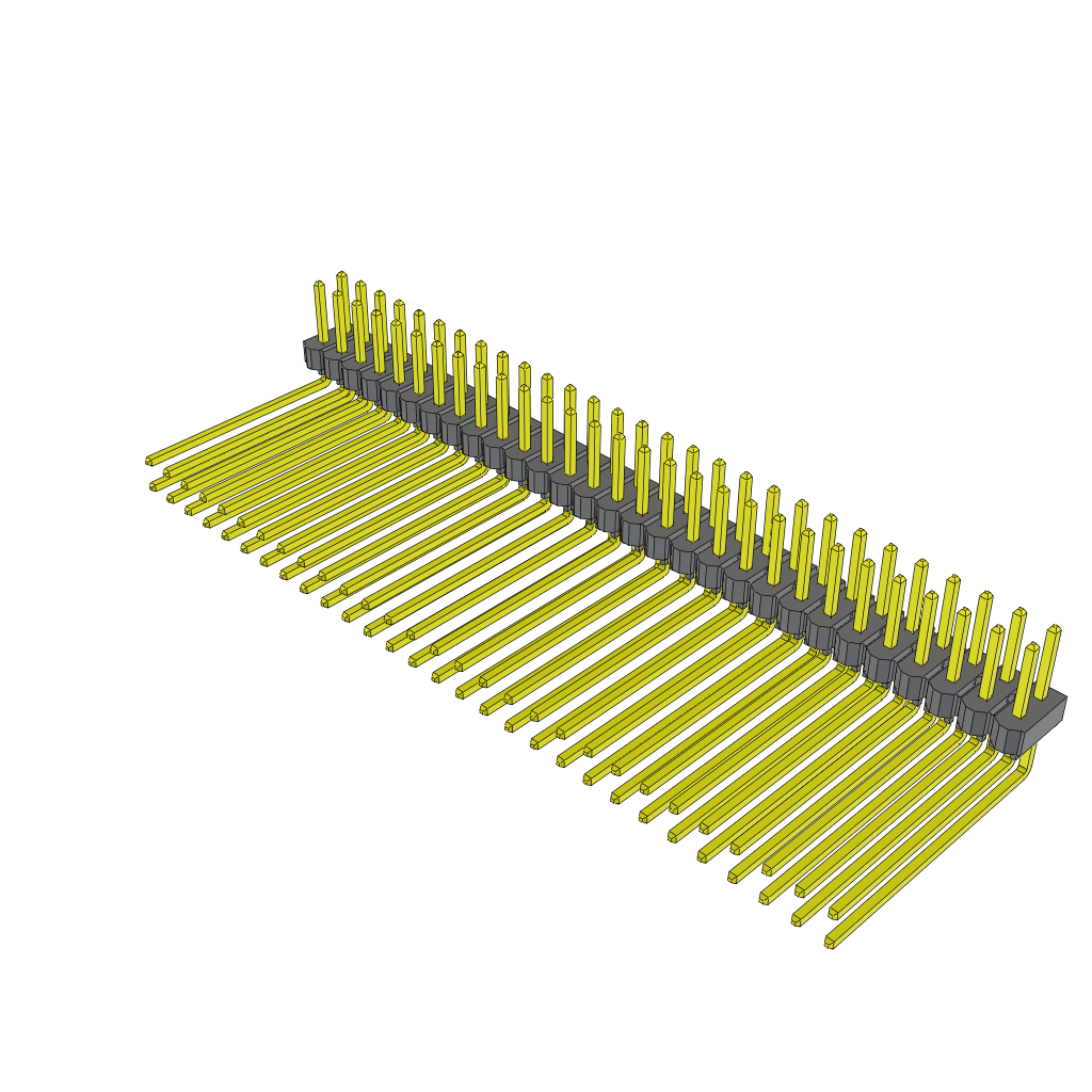TSW-129-28-T-D-RA by Samtec