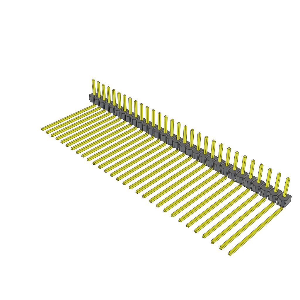 All Parts Connectors rugged connector TSW-130-13-G-S-RA by Samtec