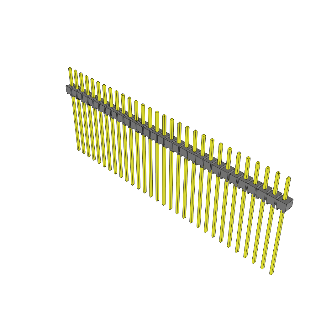 All Parts Connectors rugged connector TSW-130-28-G-S by Samtec