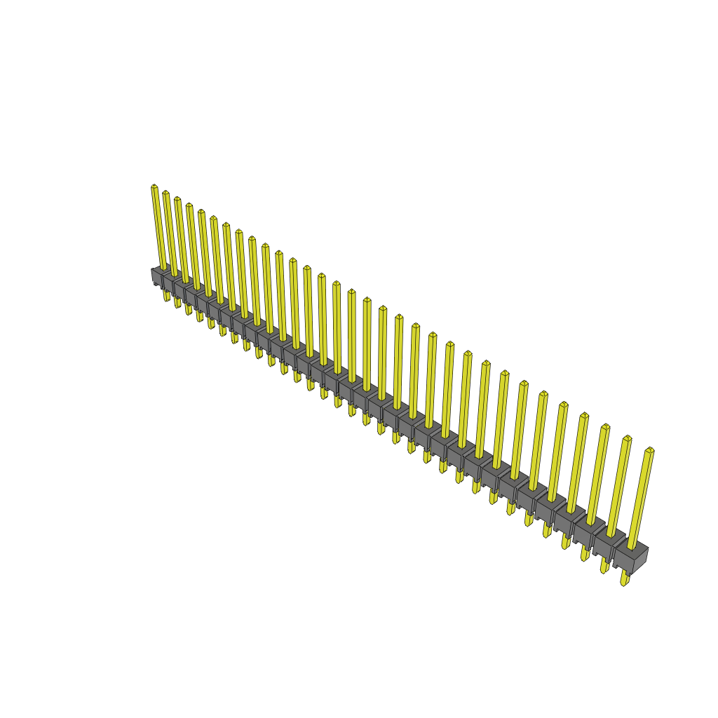 All Parts Connectors rugged connector TSW-132-15-F-S by Samtec