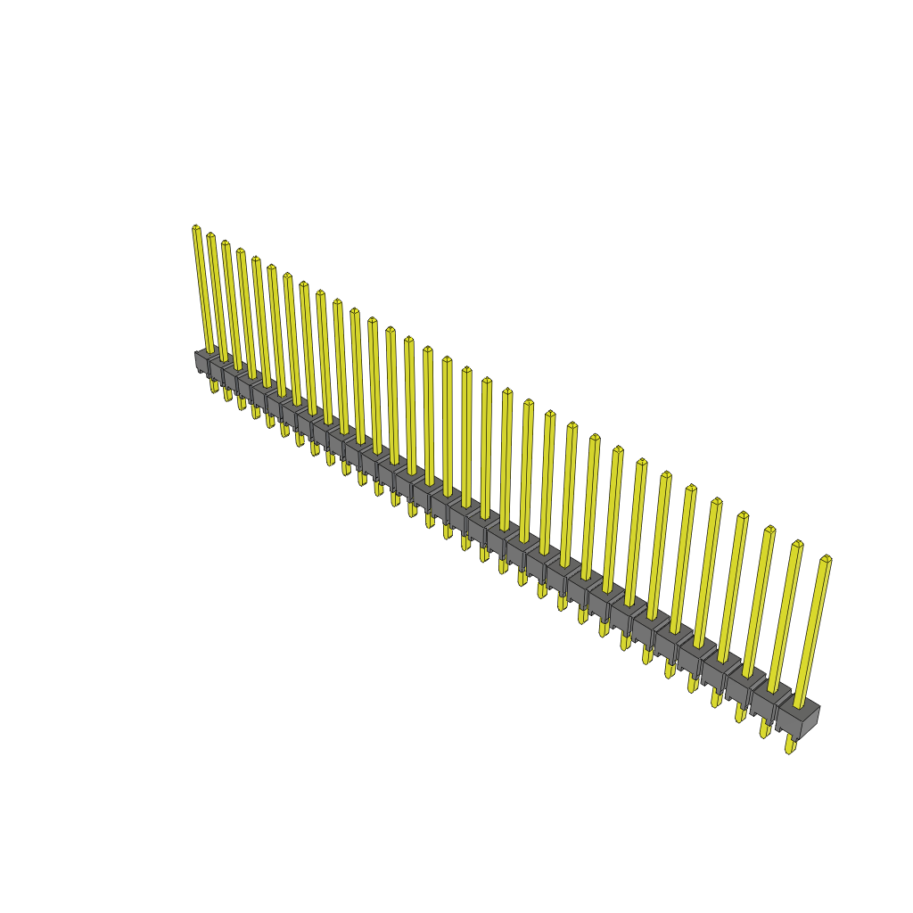 All Parts Connectors rugged connector TSW-132-17-F-S by Samtec
