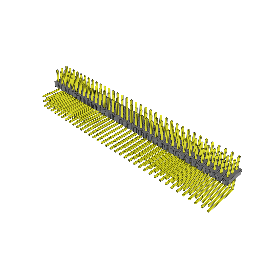 TSW-136-09-G-T-RA by Samtec