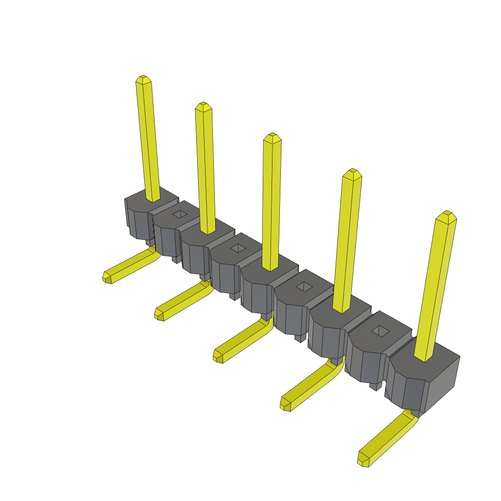 TSW-205-25-T-S-RA by Samtec