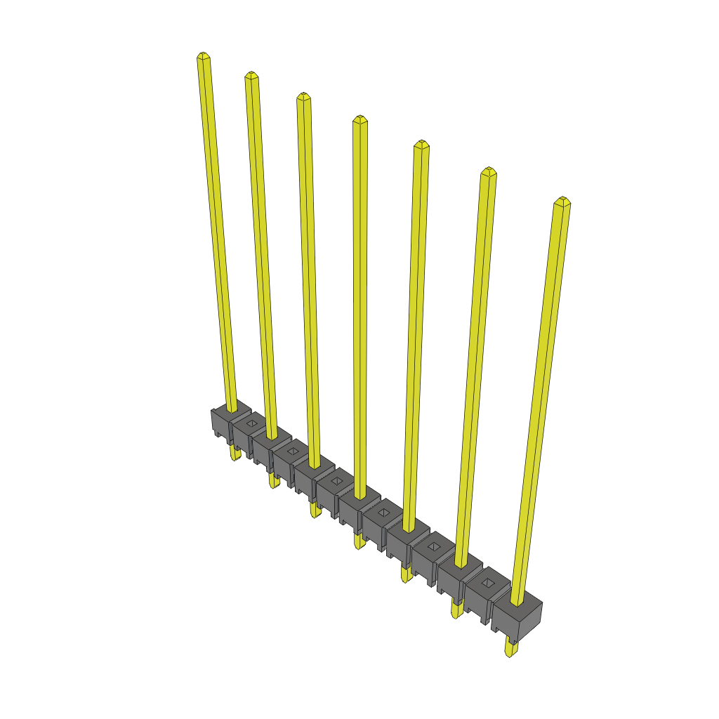 All Parts Connectors rugged connector TSW-207-21-G-S by Samtec