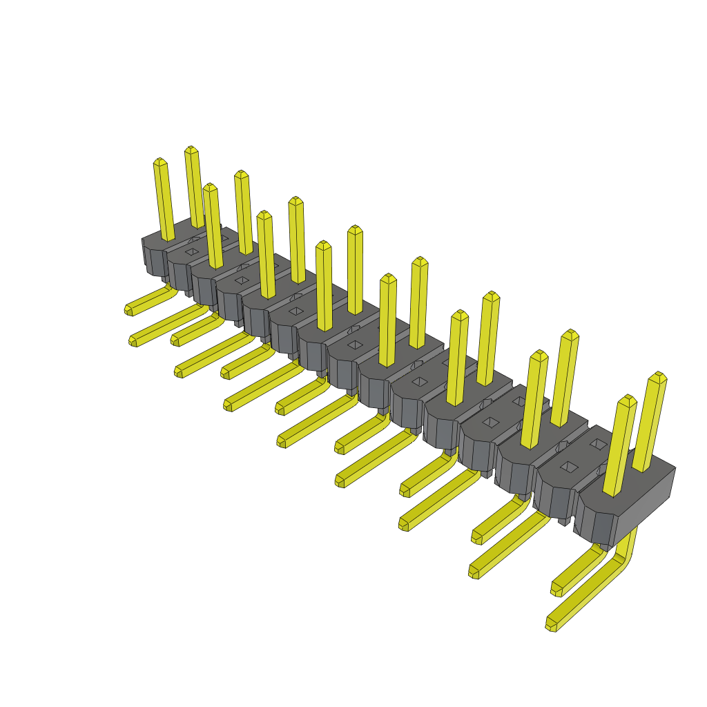 TSW-208-08-G-D-RA by Samtec