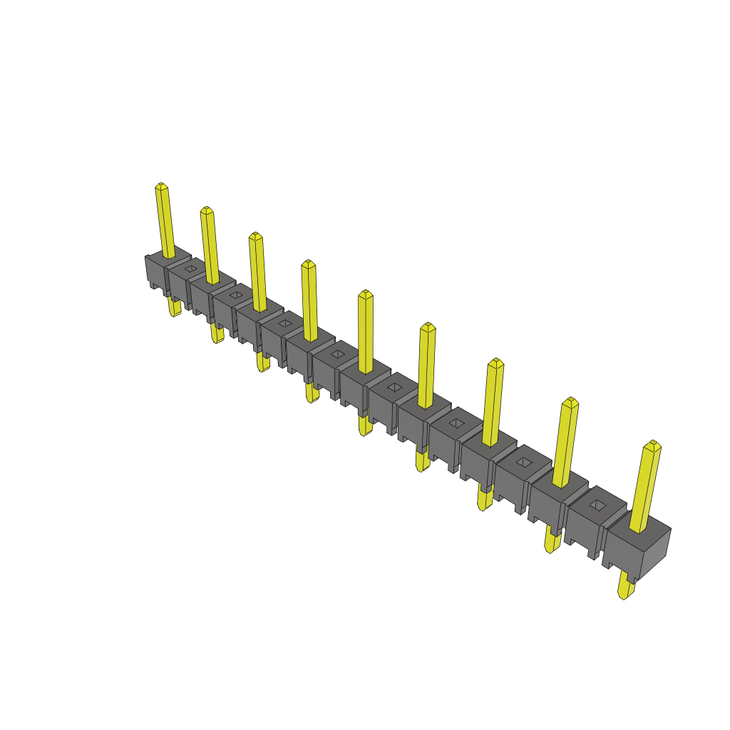 All Parts Connectors rugged connector TSW-209-07-F-S by Samtec