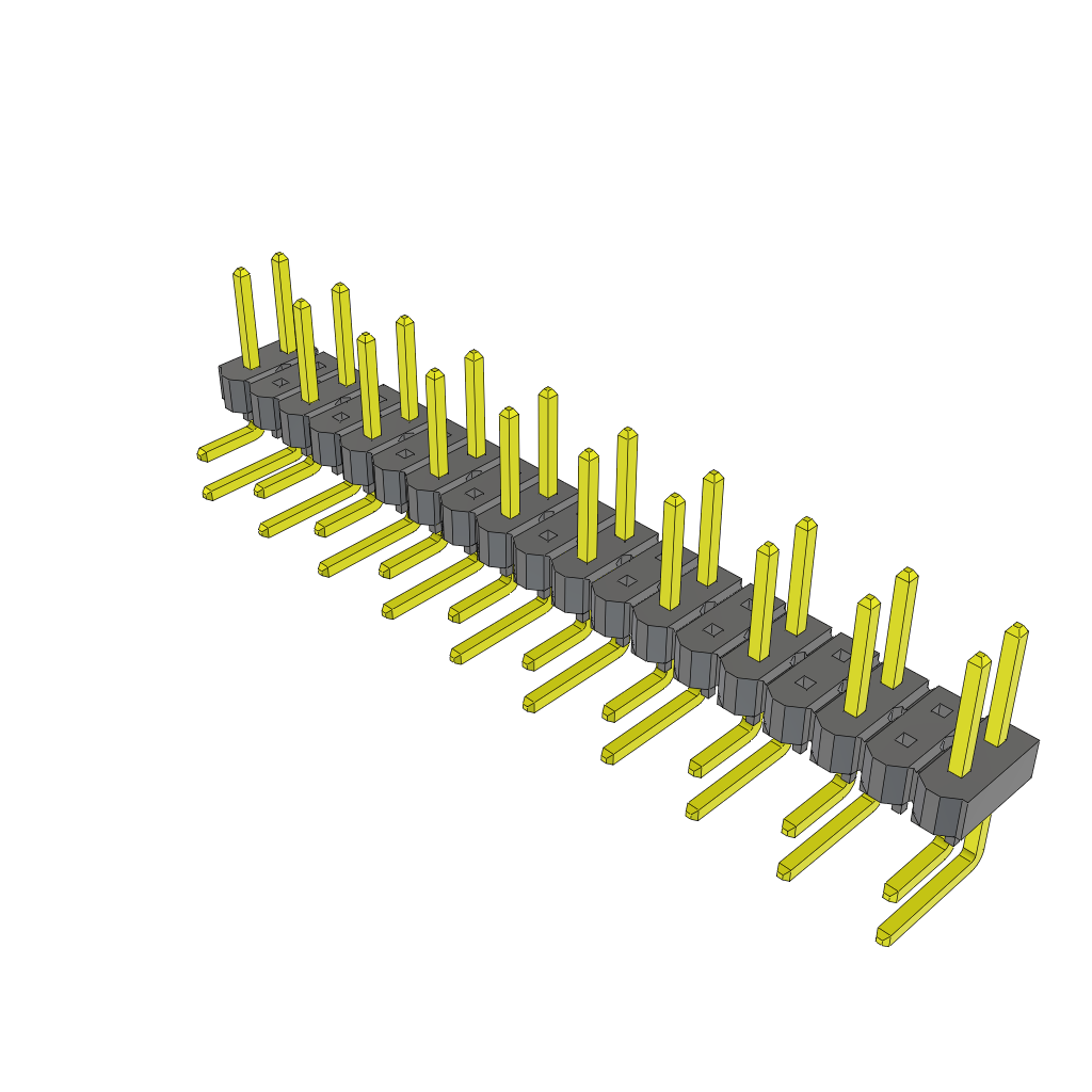 TSW-210-08-F-D-RA by Samtec