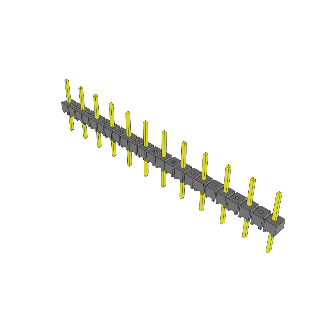 All Parts Connectors rugged connector TSW-212-08-F-S by Samtec