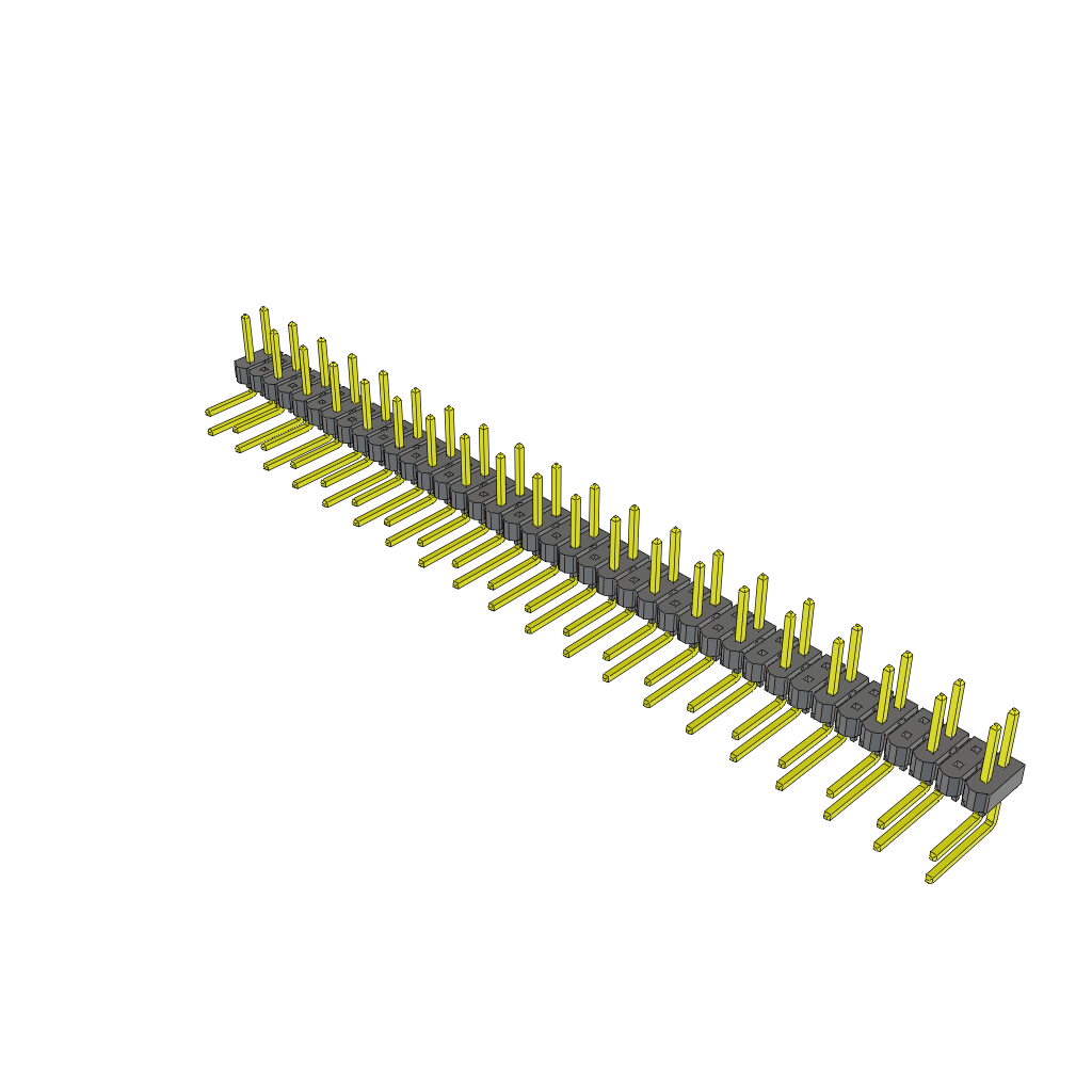 TSW-220-22-G-D-RA by Samtec