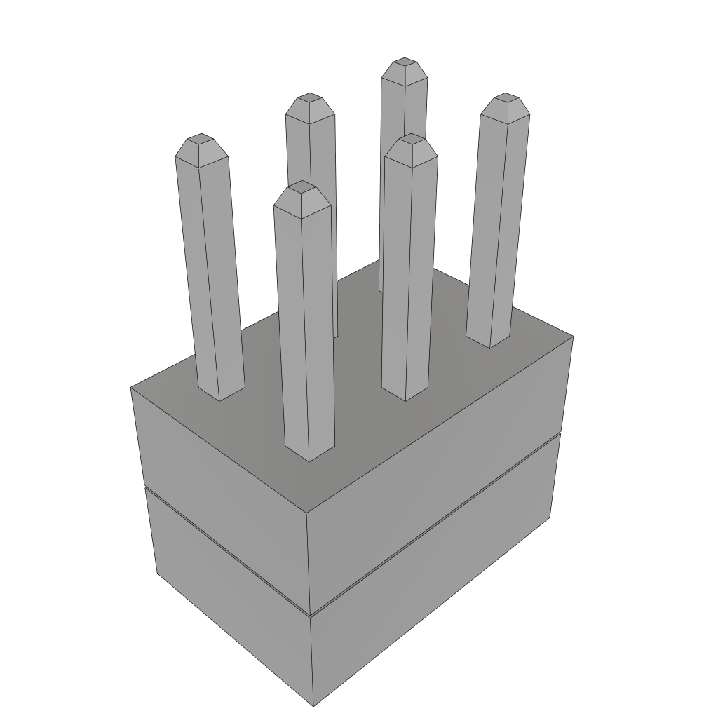 All Parts Connectors Backplane Connectors Hard Metric Connectors TW-02-01-T-T-160-000 by Samtec