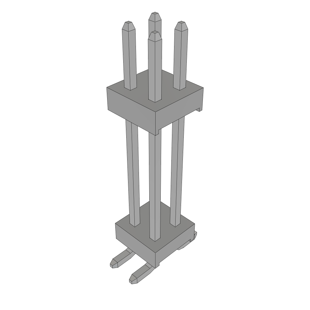 All Parts Connectors Backplane Connectors Hard Metric Connectors TW-02-07-T-D-530-SM by Samtec