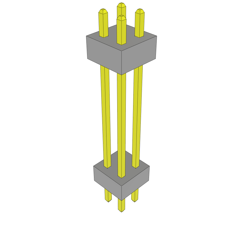 All Parts Connectors Backplane Connectors Hard Metric Connectors TW-02-08-F-D-625-120 by Samtec