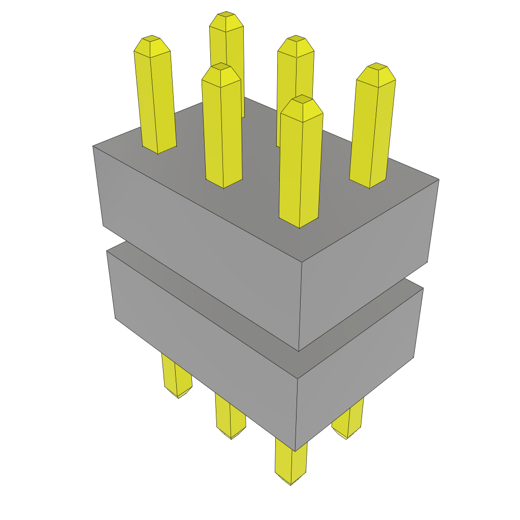 All Parts Connectors Smart Card Connectors TW-03-02-G-D-185-100 by Samtec
