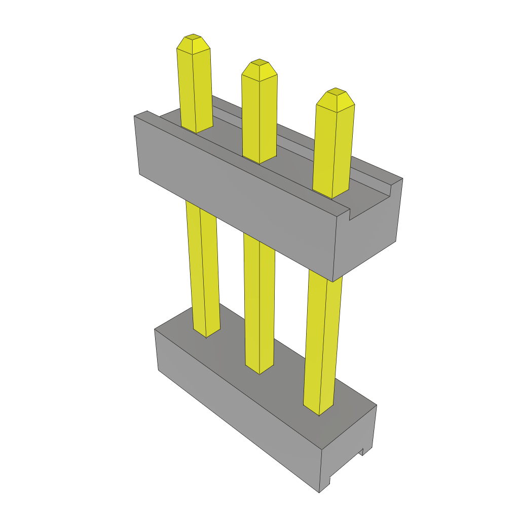 All Parts Connectors Backplane Connectors Hard Metric Connectors TW-03-02-G-S-157-118 by Samtec