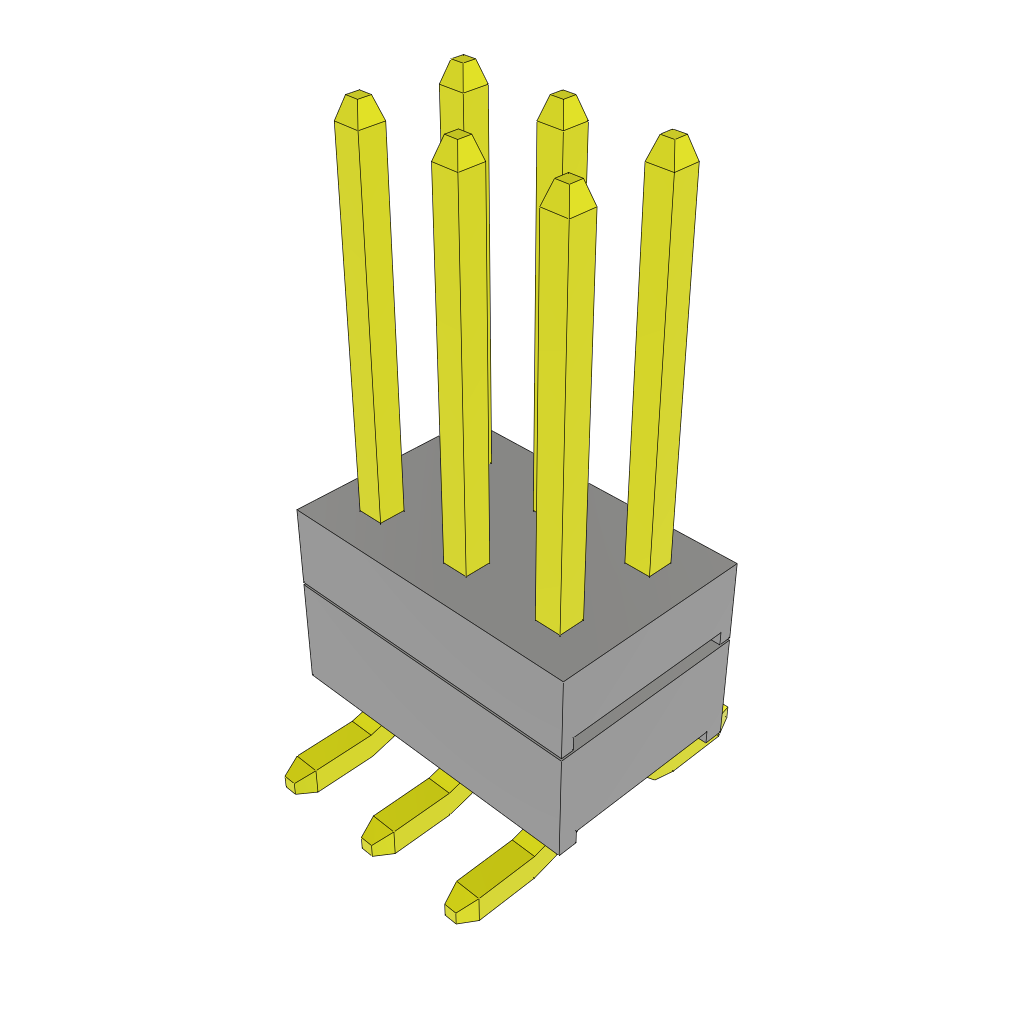 All Parts Connectors Backplane Connectors Hard Metric Connectors TW-03-03-SM-D-190-SM-A by Samtec