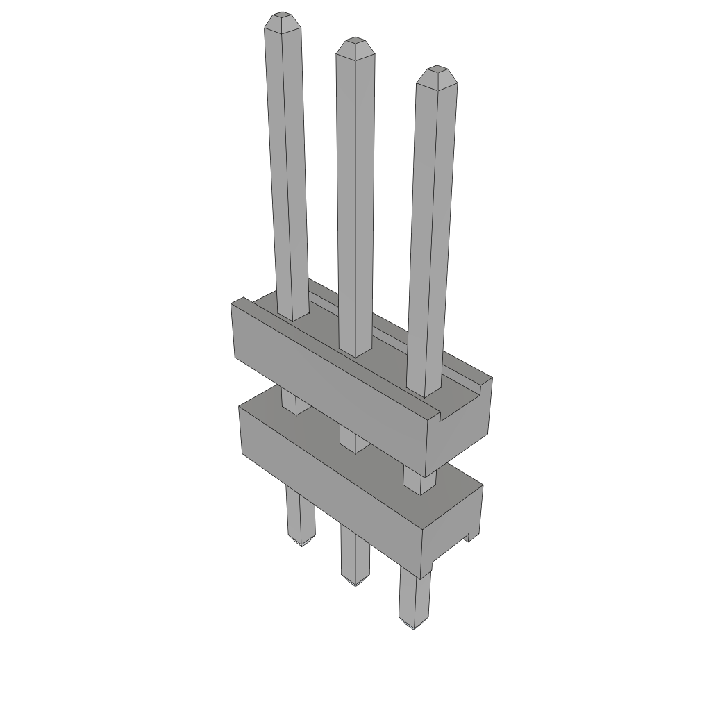 All Parts Connectors Backplane Connectors Hard Metric Connectors TW-03-04-T-S-175-120 by Samtec
