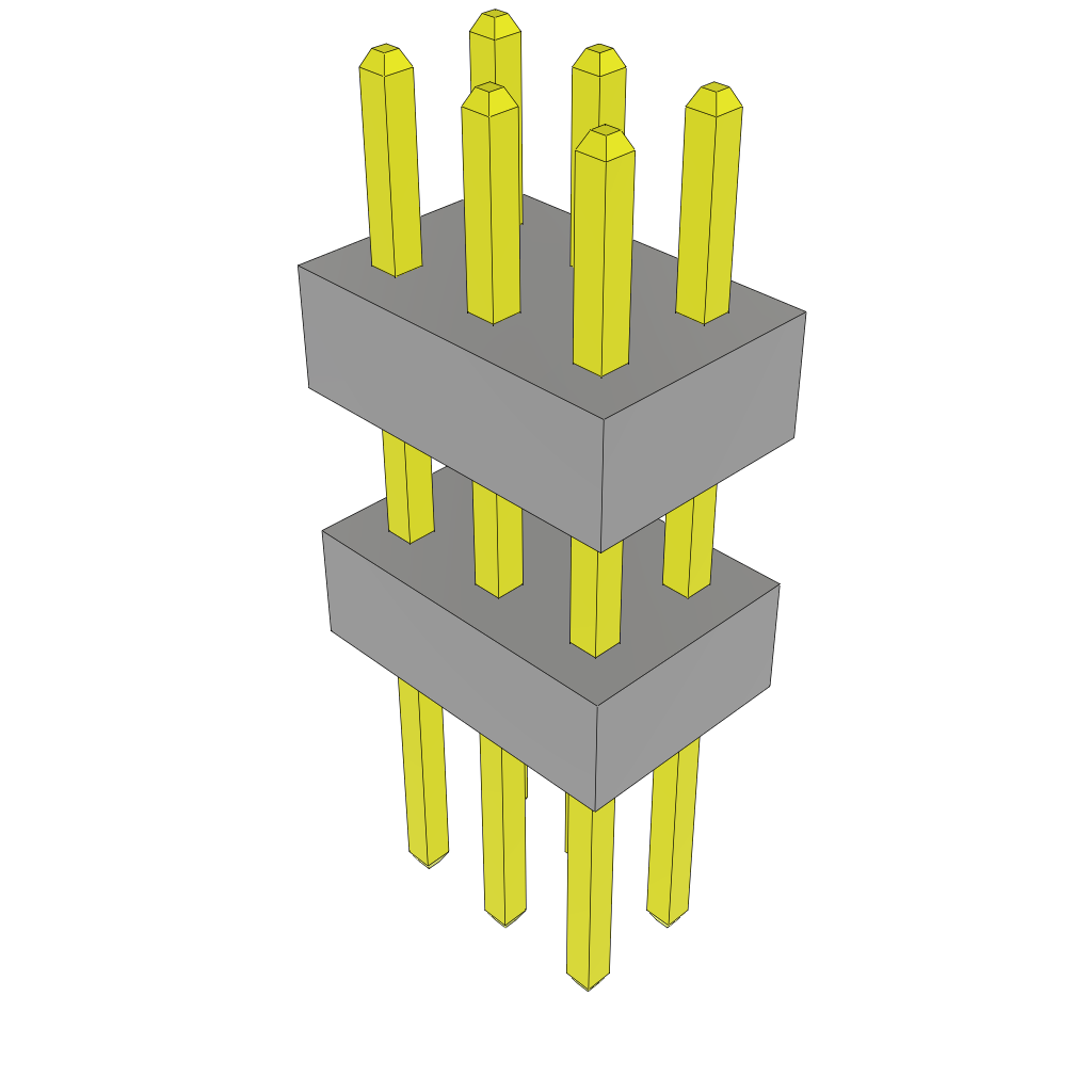 All Parts Connectors Smart Card Connectors TW-03-05-S-D-260-210 by Samtec