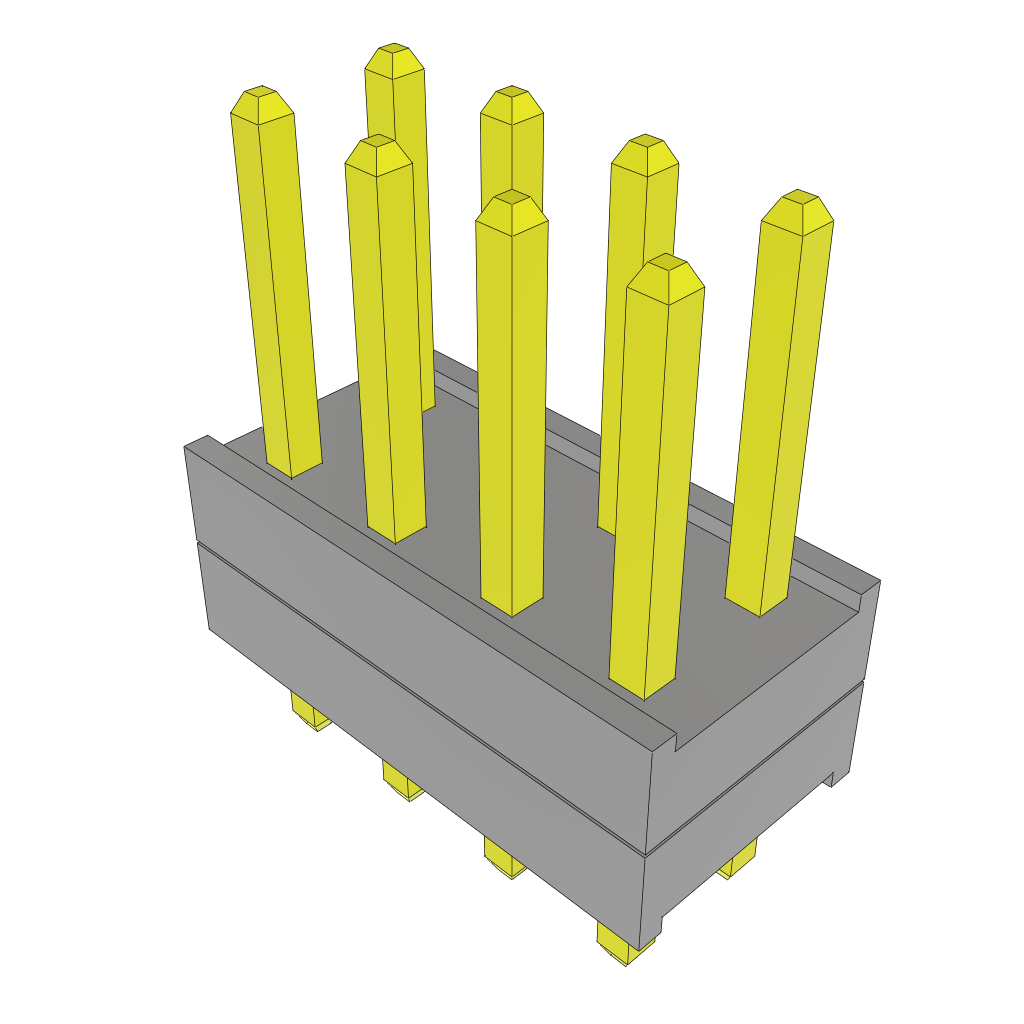All Parts Connectors Smart Card Connectors TW-04-02-S-D-120-070 by Samtec