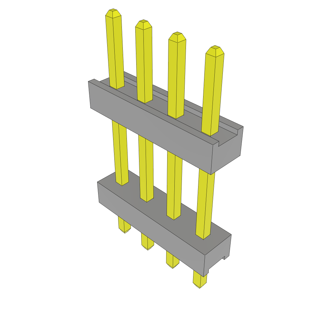 All Parts Connectors Backplane Connectors Hard Metric Connectors TW-04-03-L-S-354-091 by Samtec