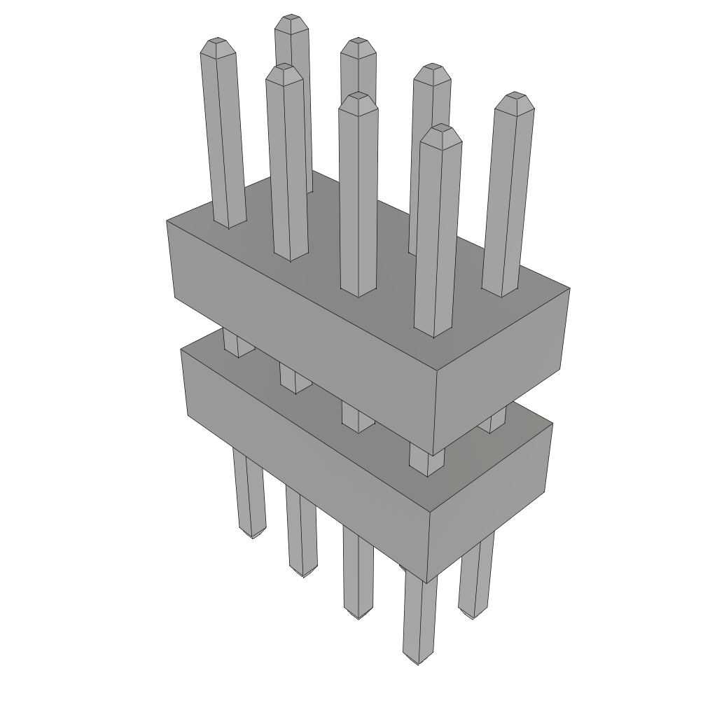 All Parts Connectors Smart Card Connectors TW-04-03-T-D-215-160 by Samtec