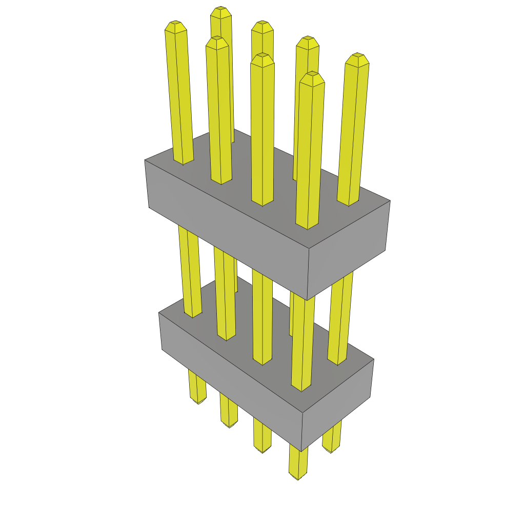 All Parts Connectors Backplane Connectors Hard Metric Connectors TW-04-06-F-D-355-120 by Samtec