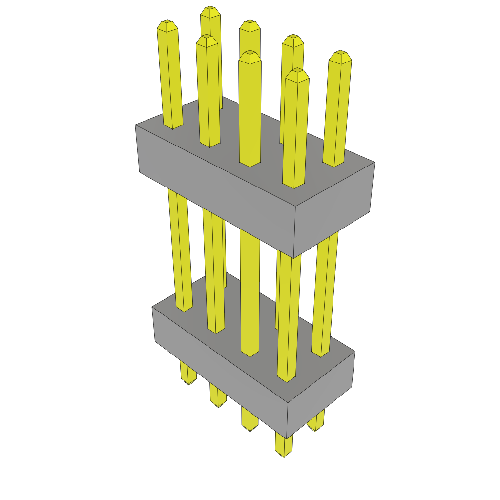 All Parts Connectors Smart Card Connectors TW-04-06-L-D-420-100 by Samtec