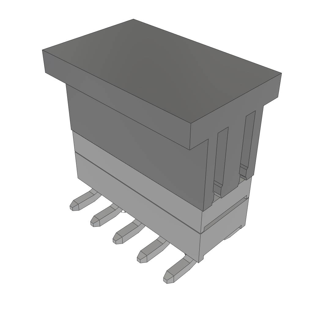 All Parts Connectors Backplane Connectors Hard Metric Connectors TW-05-02-T-D-190-SM-A-P-TR by Samtec