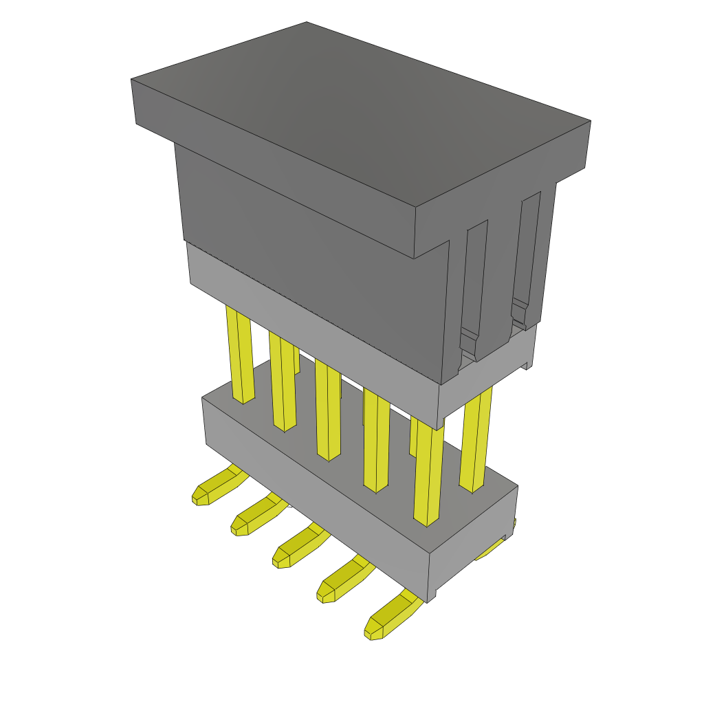 All Parts Connectors Smart Card Connectors TW-05-03-G-D-360-SM-A-P-TR by Samtec