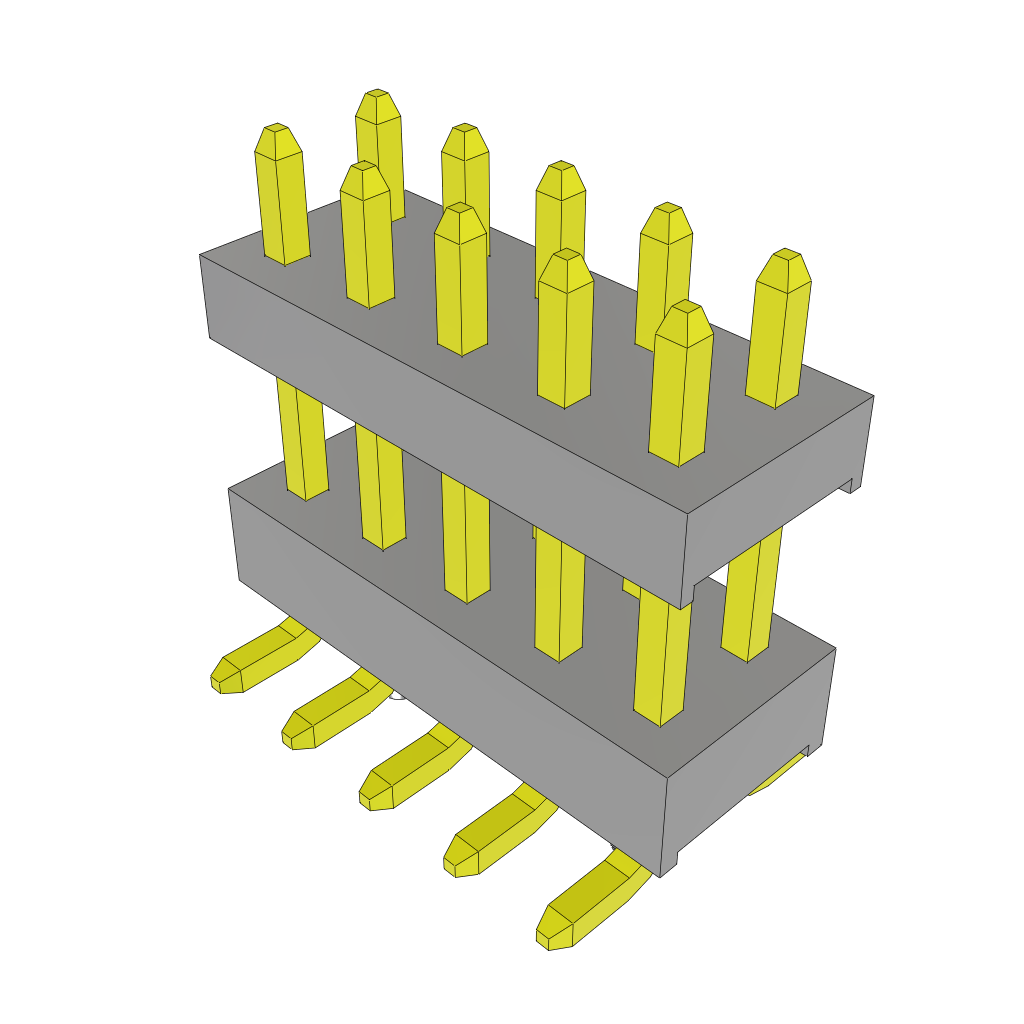 All Parts Connectors Backplane Connectors Hard Metric Connectors TW-05-09-F-D-313-SM-A by Samtec