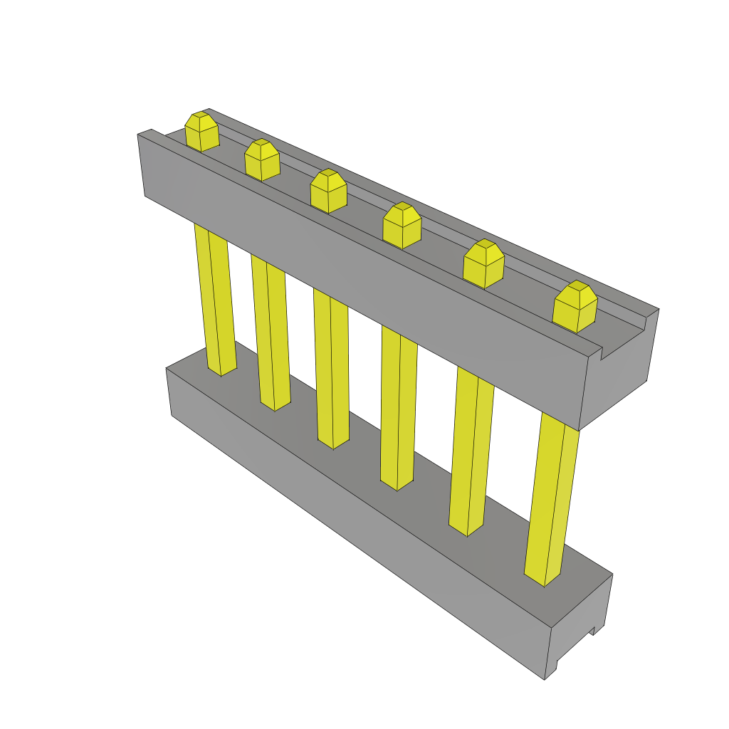 All Parts Connectors Backplane Connectors Hard Metric Connectors TW-06-01-L-S-128-073 by Samtec